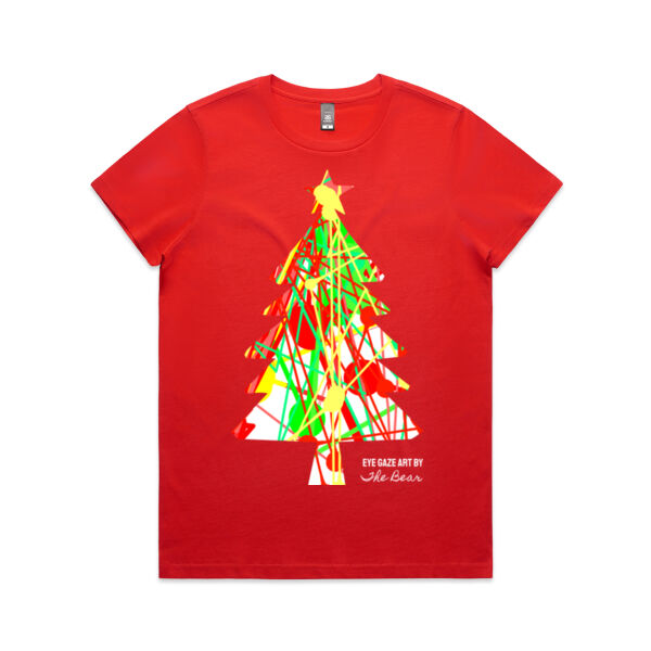 Very Merry Womens' Maple Tee Thumbnail