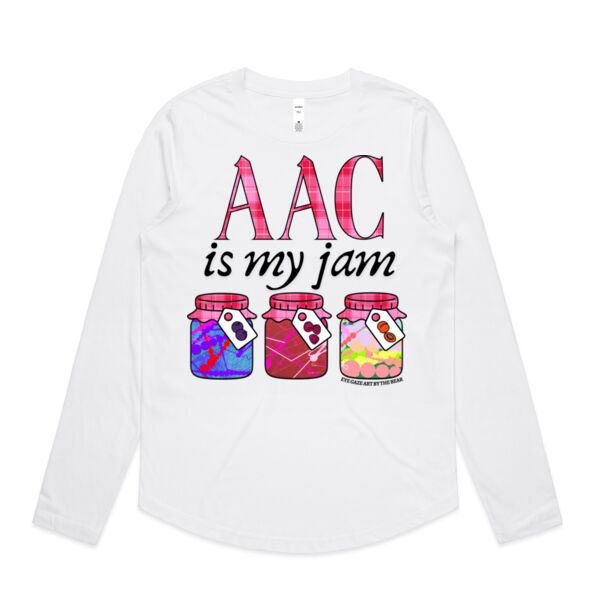 AAC is My Jam Women's Long Sleeve Tee Thumbnail